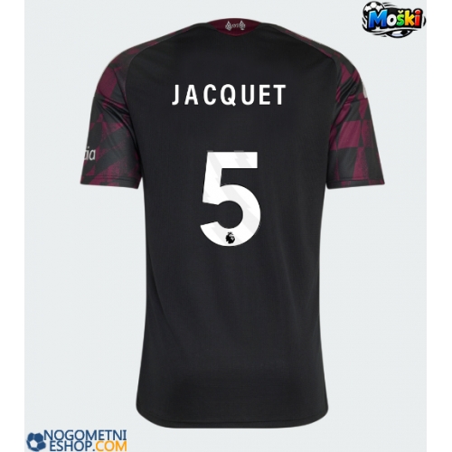 Moški Nogometni dresi Liverpool Jeremy Jacquet #5 Tretji 2026-27 Kratek Rokav